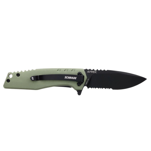 Schrade Delta Outback Folder Nitro Assisted Opening & Liner Locking System ak 1159312