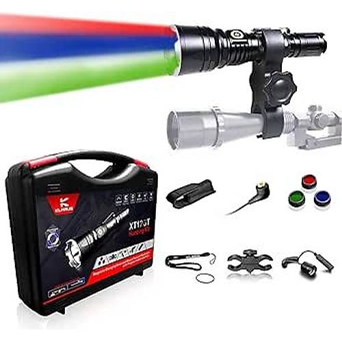 Klarus XT12GT PRO Hunting KIT Avclk seti - Uzun Menzilli Taktik Fener
