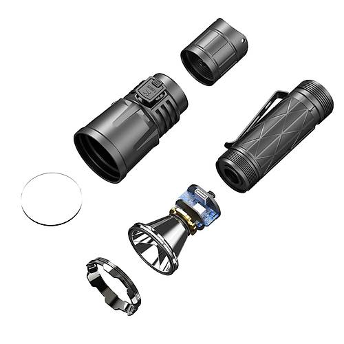Klarus XT21X Pro Taktik El Feneri - 4400 Lmen / Powerbank