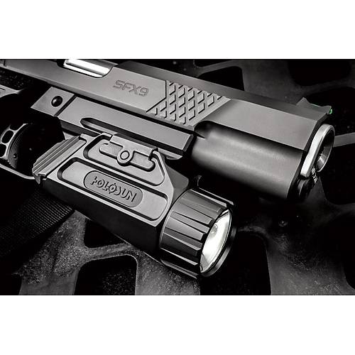 Holosun P.ID HC 1000 L�men Taktiksel Tabanca Feneri (23.000 Kandela)