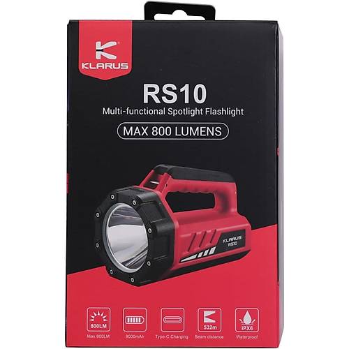 RS10 Sper Parlak ve Geni Alan Aydnlatmal Spot Ik