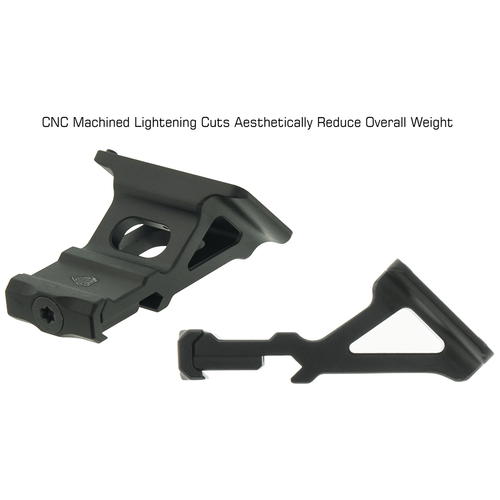 Leapers UTG Super Slim 45� Offset Mount Trijicon RMR Picatinny Ray Ba�lant� Aya��