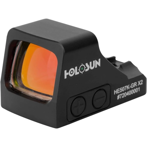 Holosun HE507K-GR X2 Classic Multi-Reticle Green Dot (2 MOA & 32 MOA Circle)