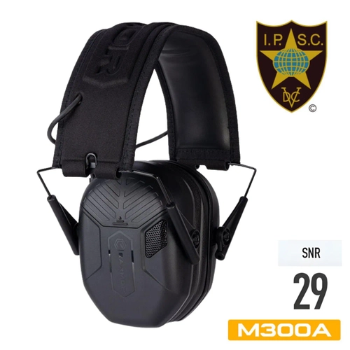 EARMOR M300A (IPSC Versiyon) Elektronik At�� Kulakl��� Kulak Korumas� Black Siyah M300A-BK