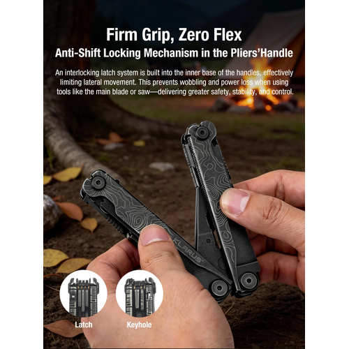 Klarus Horizon MT07 Black Stonewash 20 Fonksiyonlu Multi-Tool (K�l�fl�)