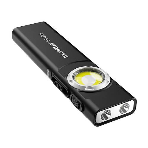 Klarus E5 Ultra - Ultra �nce, Manyetik, �arjl� EDC El Feneri (800 L�men)
