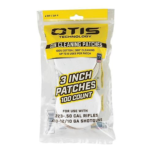 OTIS 3'' GUN CLEANING PATCHES