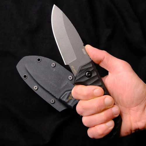 EVA TACTICAL BADGER � N690 �elik Kompakt Taktik B��ak (Kydex K�l�fl�)