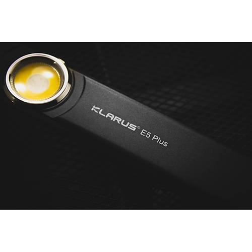 Klarus E5 Plus  Ultra nce, Manyetik, arjl LED Fener