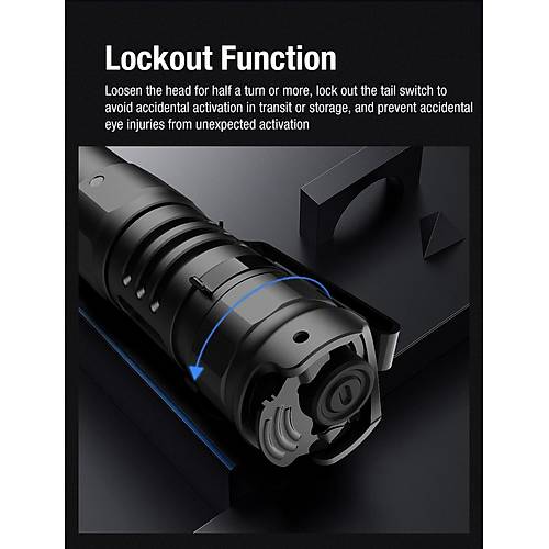 KLARUS XT1C Compact Dual-Switch Taktik Fener