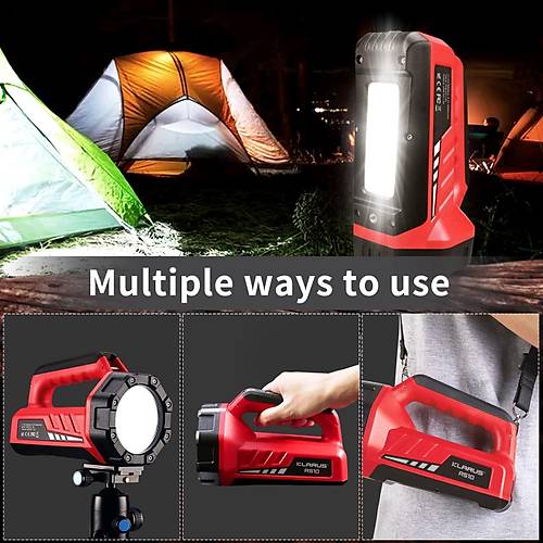 RS10 Sper Parlak ve Geni Alan Aydnlatmal Spot Ik