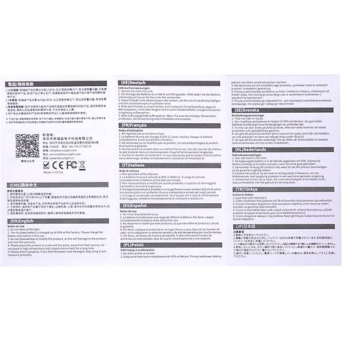 KLARUS CL8 arjl Kamp Feneri  Balkaba Formunda Aslabilir Ik, ki Renkli Aydnlatma