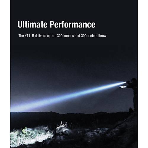 Klarus XT11R -1300 L�men Taktik El Feneri (K�l�f Hediyeli)