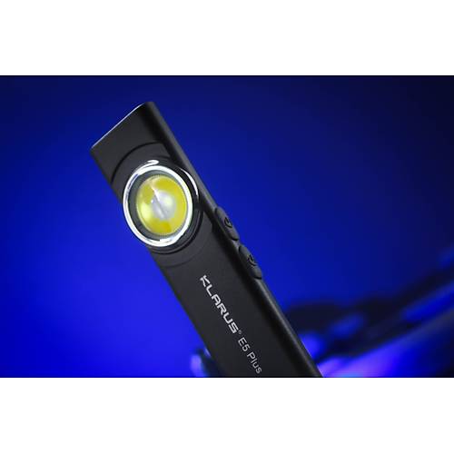 Klarus E5 Plus  Ultra nce, Manyetik, arjl LED Fener