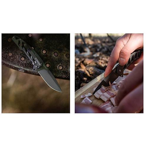Schrade Ventricle Folder Aus-10 Finger-Flip-Driven UltraGlide ak 1159323