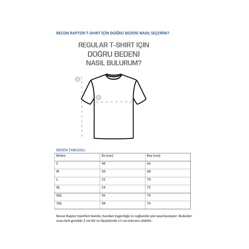 Reconraptor Tactical Basic T-Shirt (Bej)
