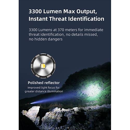 Klarus GL4 - Taktik Tfek Feneri