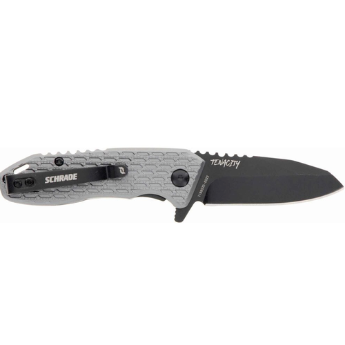 Schrade Delta Tenacity BLK Folder Aus-10 Liner Locking System ak 1159313