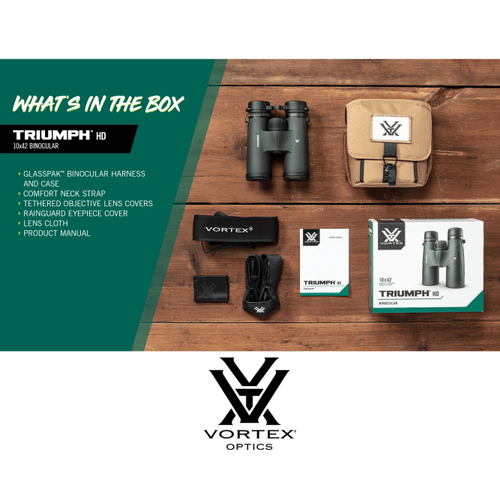 Vortex Triumph HD 10x42 Binocular El D�rb�n�