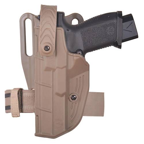 Canik TP9 Akar Polimer Al�ak Ta��ma Kilitli K�l�f Coyote Brown (Sol)