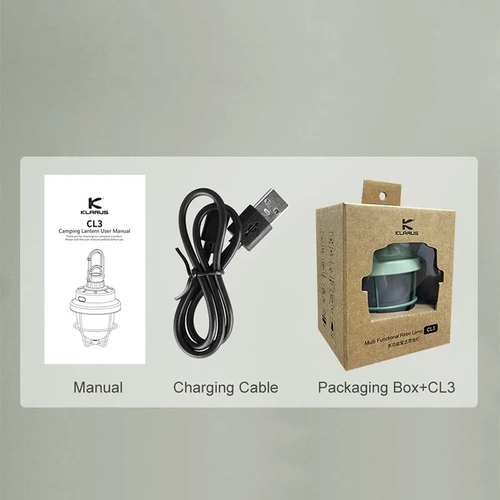 Klarus CL3 - Retro Esintili, ok Fonksiyonlu Kamp Lambas