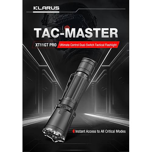 Klarus XT11GT Pro Taktik Fener