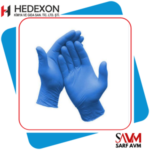 Nitril Mavi Eldiven - M