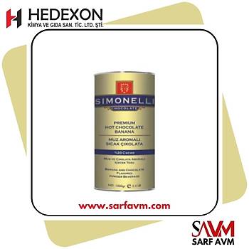 Simonelli Milkshake Banana 1000gr ( Teneke )