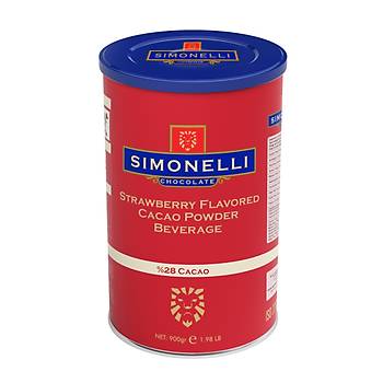 Simonelli Hot Chocolate Strawberry 900gr( Teneke )