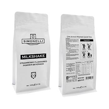 Simonelli Milkshake Strawberry 1000 Gr (paket)