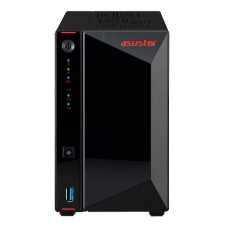 Asustor AS5402T Intel N5105 4GB DDR4 2x2.5Gbe 2 Yuvalı 4xM.2 2 Yuvalı NAS Ağ Depolama Aygıtı