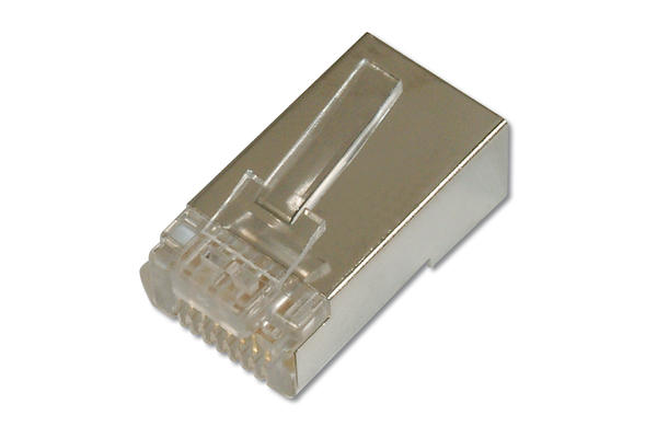 Digitus AK-219603 CAT6 Zırhlı Yuvarlak Kablo İçin Modüler Konnektör (100 lü Paket)