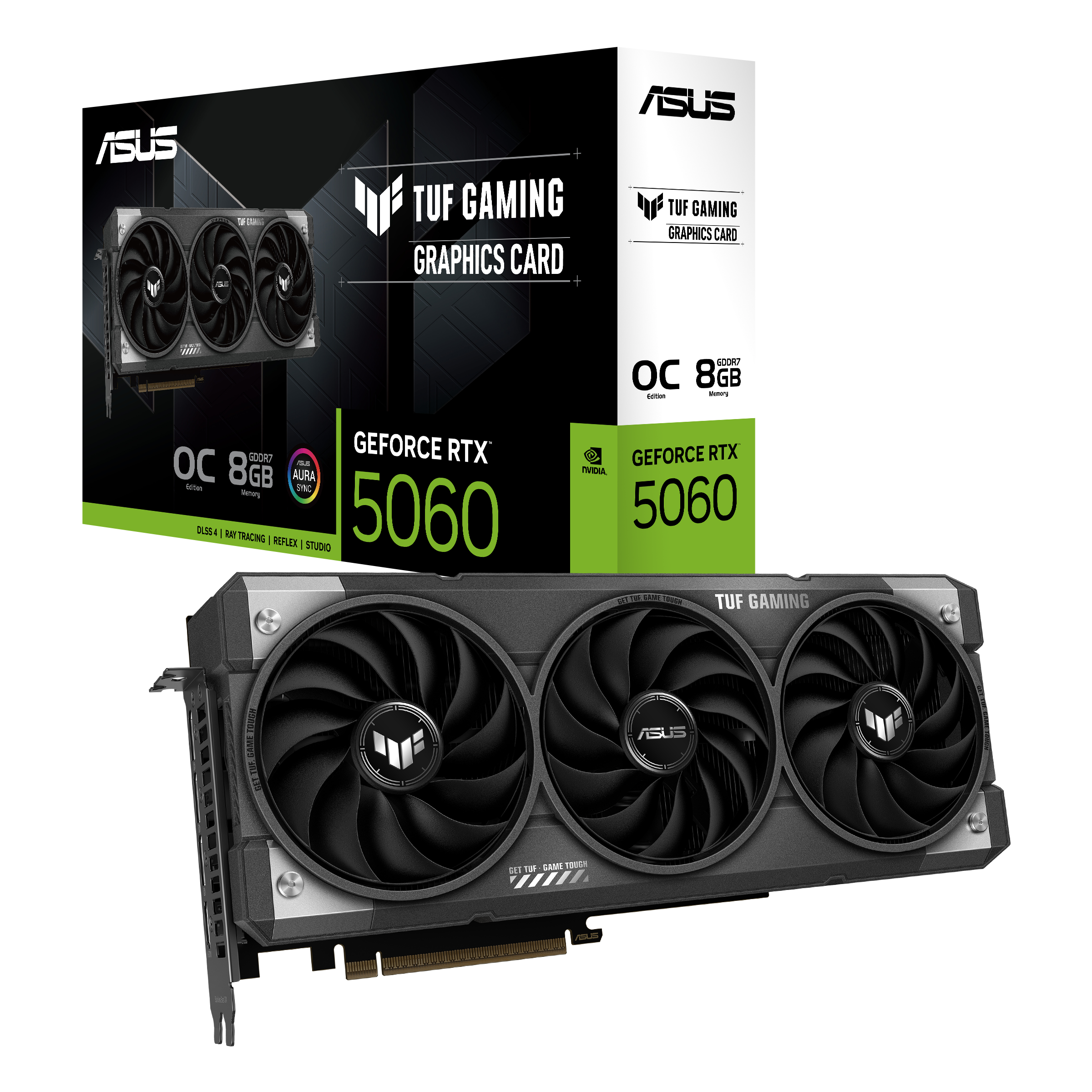 Asus TUF-RTX5060-O8G-GAMING 8 GB GDDR7 GeForce RTX 5060 128Bit NVIDIA Ekran Kartı