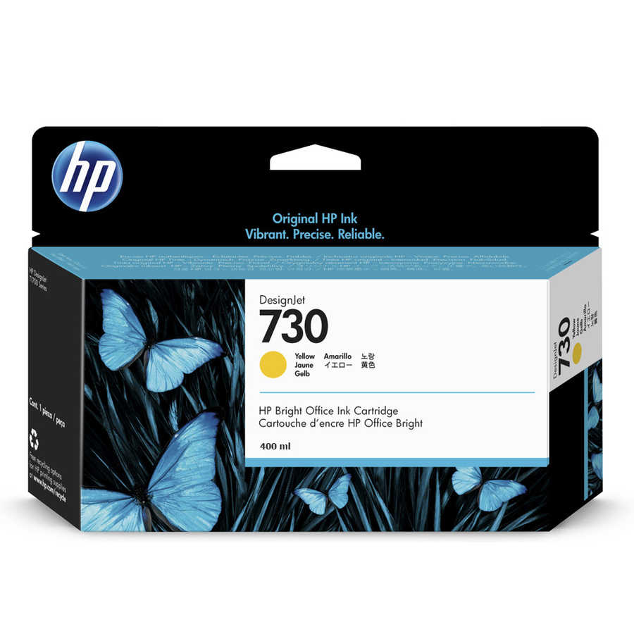 Hp P2V70A 730 130 ML Geniş Format Sarı Orijinal Inkjet Kartuş