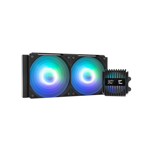 Zalman ALPHA2 V2 A24 240mm 2x12cm ARGB Fanlı AMD-INTEL Isı Göstergeli Sıvı Soğutmalı İşlemci Fanı