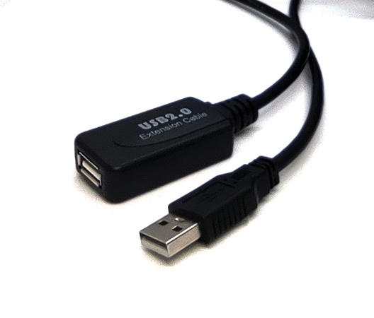 Beek BA-USB2-EXT-20-1 20 Mt USB 2.0 to USB 2.0 Erkek-Dişi IC Chip FE1. 1S USB Uzatma Kablosu