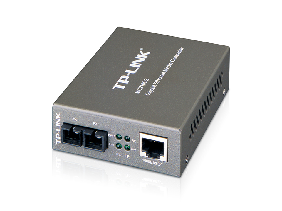 Tp-Link MC210CS Gigabit Rj45 - SC/UPC Medya Dönüştürücü Modül