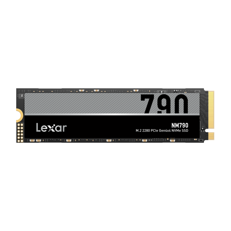 Lexar LNM790X002T-RNNNG NM790 2 TB 7400-6500Mb/s PCIE NVMe GEn4 22x80 SSD Harddiskler