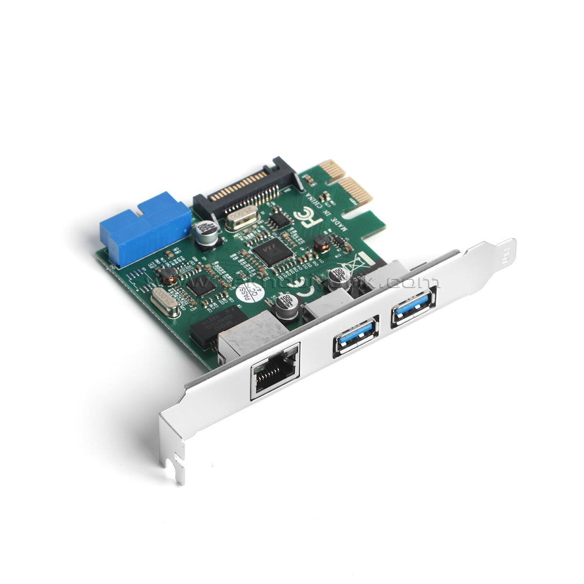 Dark DK-NT-PEGLANU2 2x USB 3.0 1 Port Gigabşt PCI Express Network Kartı