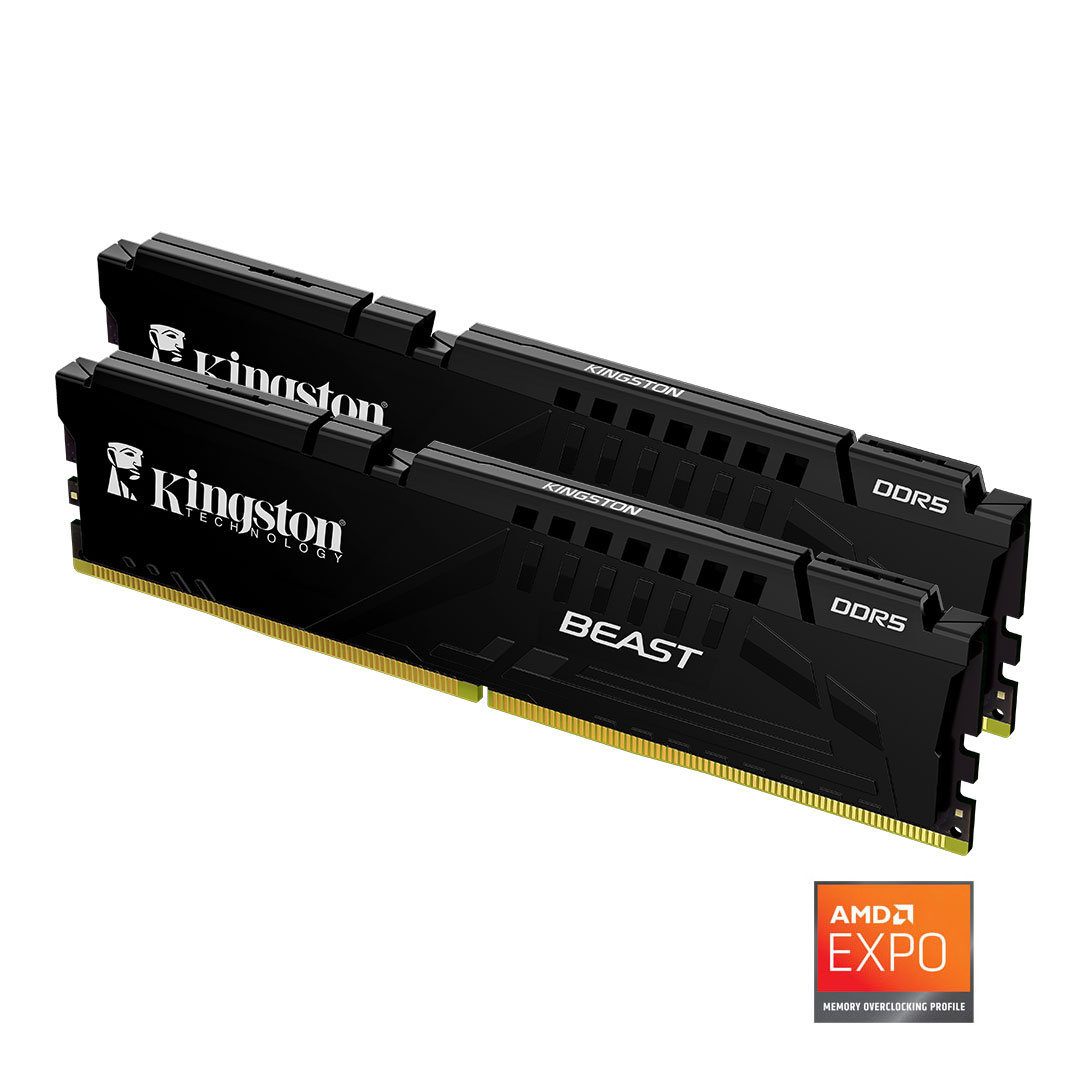 Kingston KF568C34BBEK2/32TR 32 GB (2x16) DDR5 6800Mhz CL34 AMD Beast Expo Bilgisayar Bellek
