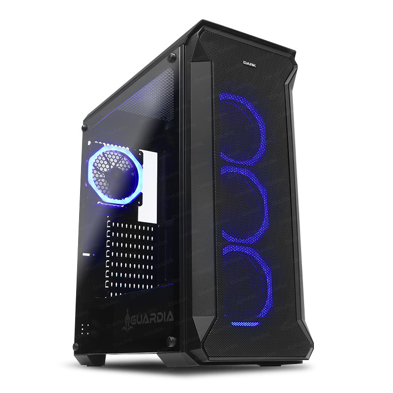 Dark DKCHGUARDIAN Raiden PSU YOK 4x12cm Dual RGB Fanlı Oyuncu Kasası