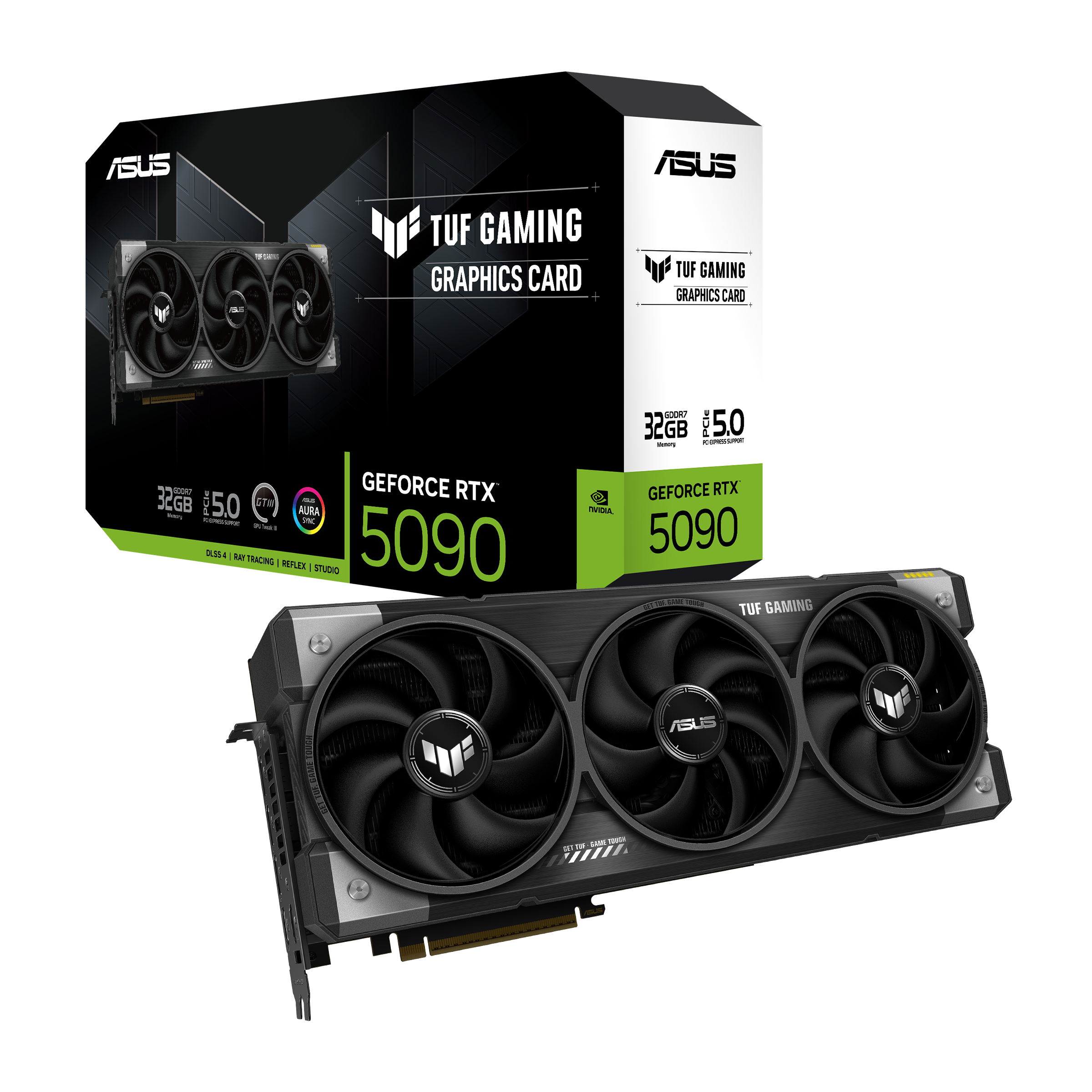 Asus TUF-RTX5090-32G-GAMING 32 GB GDDR7 GeForce RTX 5090 OC RGB 512Bit NVIDIA Ekran Kartı