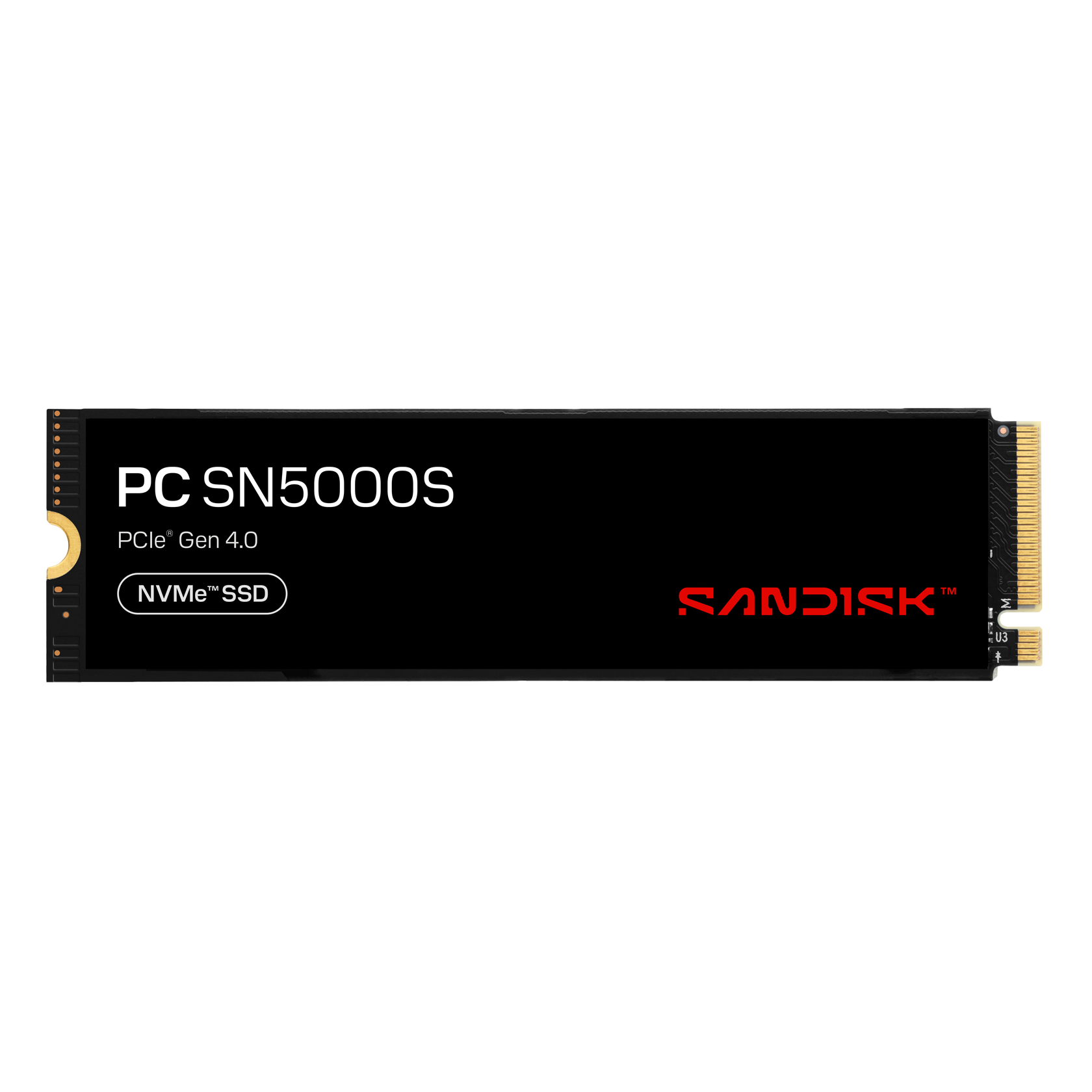 Sandisk SDEQNSJ-512 SN500S 512GB 5000-4000Mb/s PCIe NVMe M2 GEn4 Kutsuuz SSD Harddisk