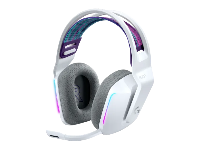 Logitech 981-000883 G G733 LIGHTSPEED Kulak Üstü RGB Kablosuz Oyuncu Kulaklığı