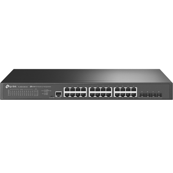 Tp-Link TL-SG3428X-M2 24 Port 2.5Gbe 4 Port SFP L2 Yönetilebilir Ethernet Switch