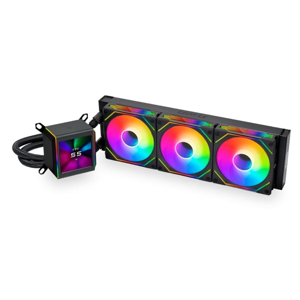 Lian Li G89.GA2ALCD36INB.00 Glahad II LCD 360mm 3x12cm RGB Fanlı AM5 1851 Uyumlu Sıvı Soğutmalı İşlemci Soğutucusu
