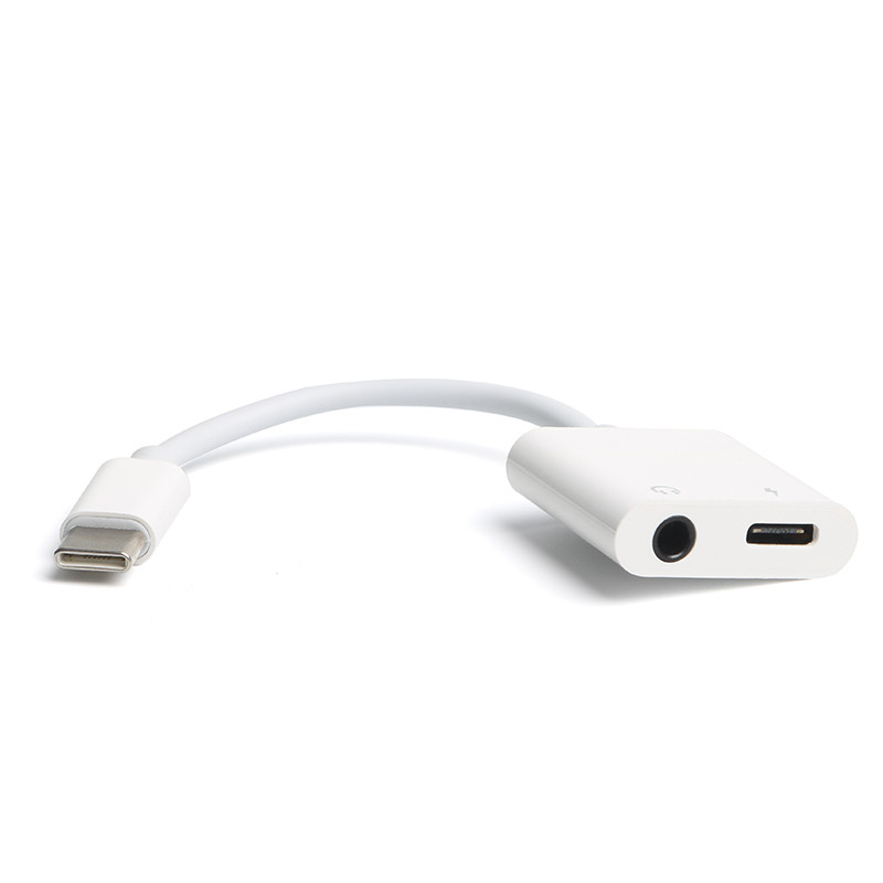 Dark DK-AC-U31XAUC USP Type C to0 Type C 3.5mm Aux Ses Ve Şarj Dönüşütürücü