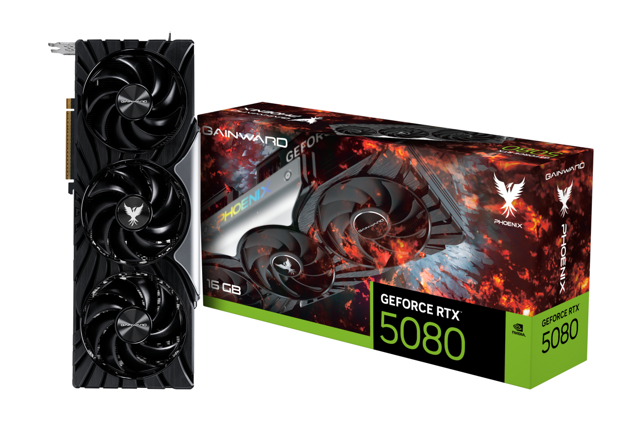 Gainward NE75080019T2-GB2030P 16 GB GDDR7 GeForce RTX 5080 PHONEIX 256Bit NVIDIA Ekran Kartı