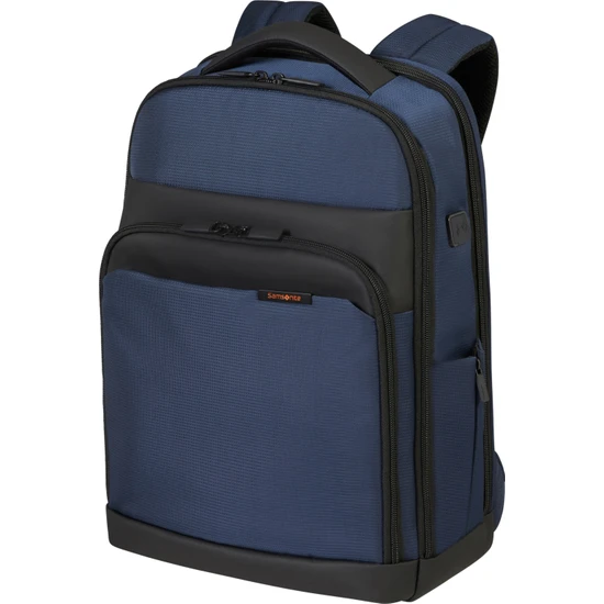 Samsonite KF9-01-004 15.6 inch Mysight USB Girişli Mavi Notebook Sırt Çantası