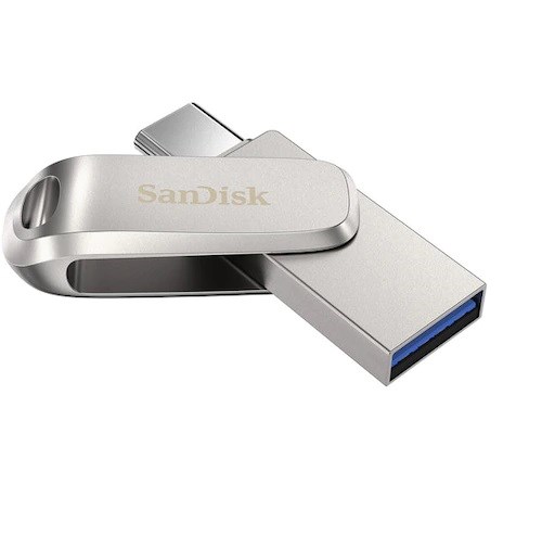 Sandisk SDDDC4-256G-G46 256 GB USB 3.0 Type-C Ultra Dual Drive Luxe USB Flash Bellek